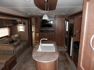 34 Foot RV Travel Trailer Conquest Double Slide-Out